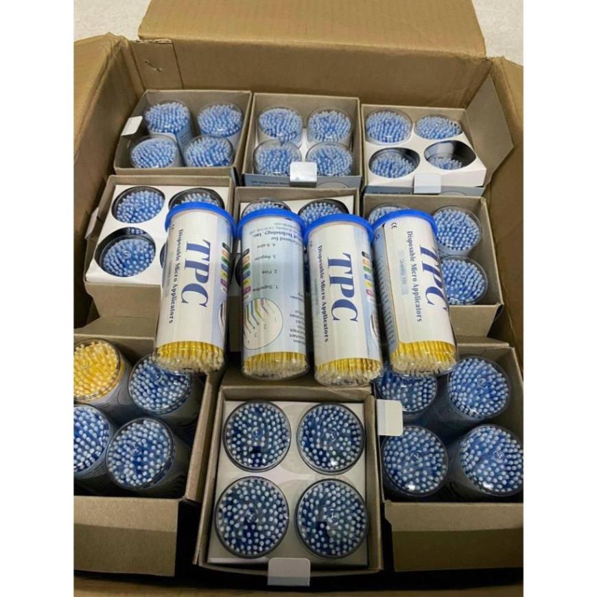 Cọ bond TPC quét keo dùng trong nha khoa, thẩm mỹ hộp 100 cái
