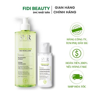 Nước tẩy trang svr sebiaclear 75/400ml - làm sạch và giúp loại bỏ dầu thừa