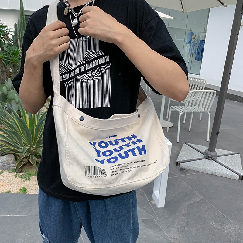 Mischa Túi Xách canvas Sức Chứa Lớn Siêu Nhẹ Thiết Kế Đơn Giản Thời Trang unisex