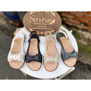 Giày sandal nơ laze mã số 1195