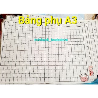 Bảng phụ handmade A3 ép plastic