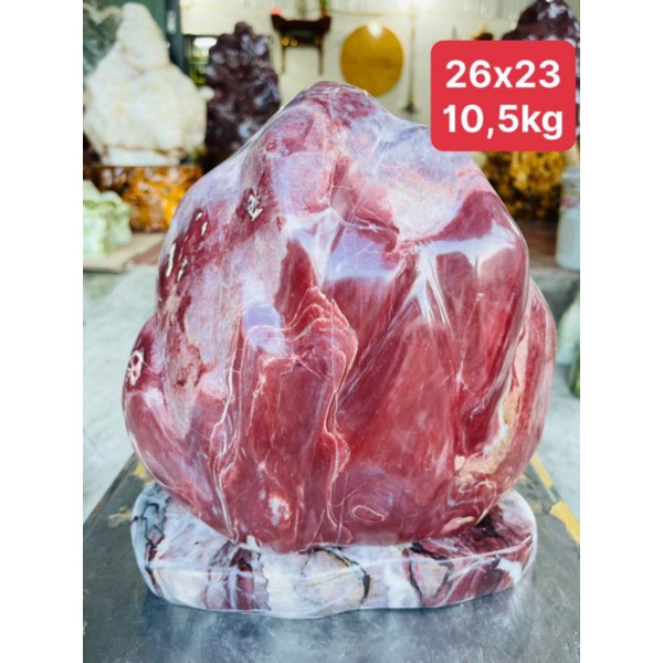 cây đá phong thủy màu đỏ đẹp giá tốt