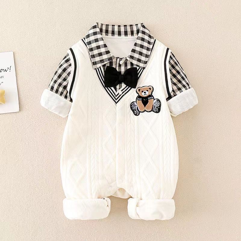 LEN PHỐI Body len phối kẻ cho bé mã 71086