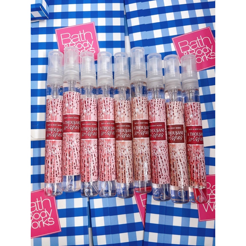 Xịt thơm toàn thân - Bodymist Bath and Body Works -10ml nhiều mùi