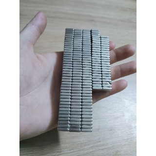 5 cái Nam châm vuông 10*10*3mm đất hiếm siêu mạnh