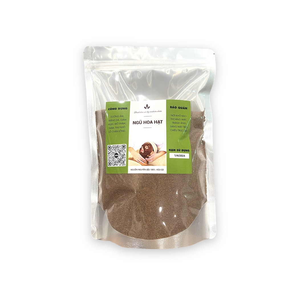 Mặt Nạ Hạt ngũ hoa nguyên chất Natufarm Organic  , ngũ hoa hạt - hạt đình lịch loại 1