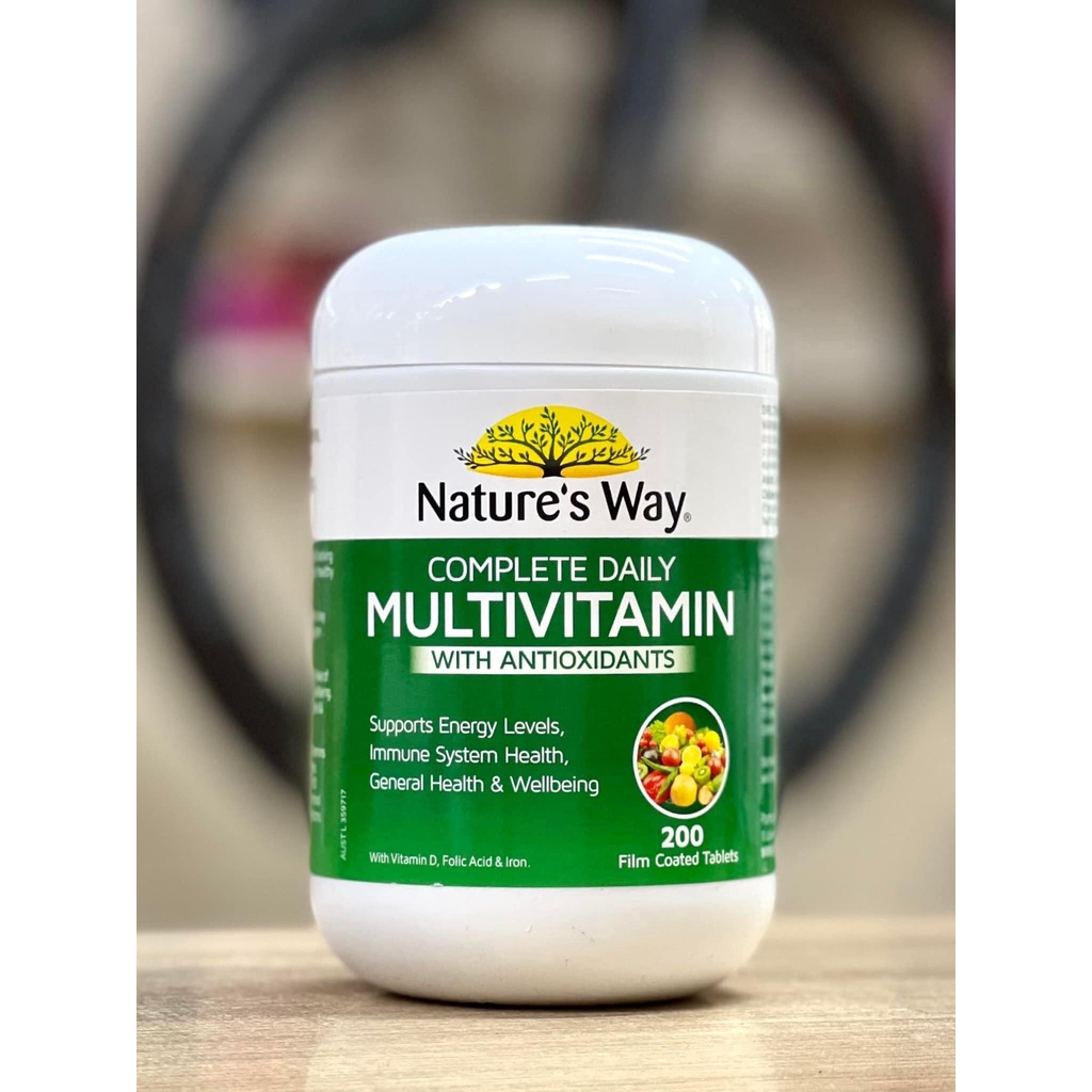 Vitamin tổng hợp Nature's way Complete daily Mutivitamin