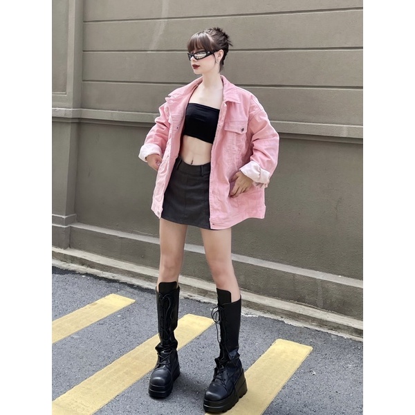 Áo khoác basic ảnh thật