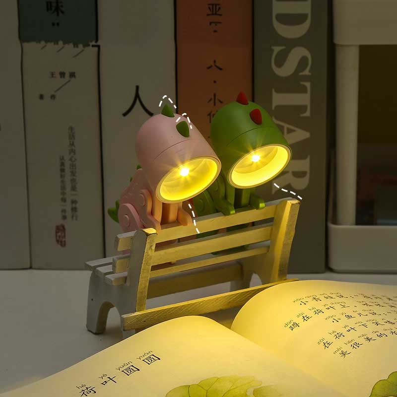 Đèn Ngủ Led Mini Hình Khủng Long Dễ Thương Có Thể Điều Chỉnh Trang Trí Phòng Ngủ Cho Bé