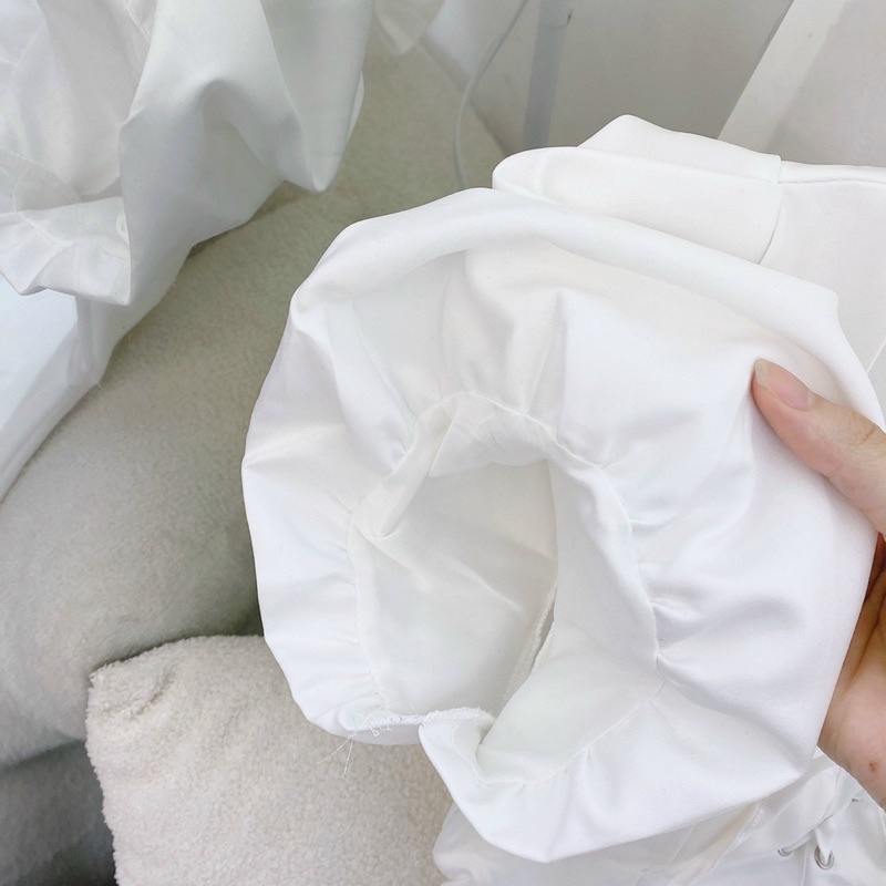 🎀 ĐẦM TAY PHỒNG ĐAN NGỰC 60-90kg 🎀 BIGSIZE RIN HEO