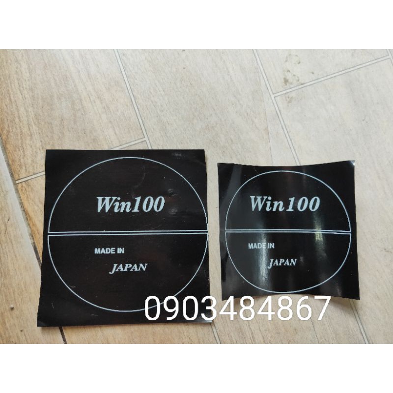 Bộ tem bưởng côn, bưởng điện xe win 100