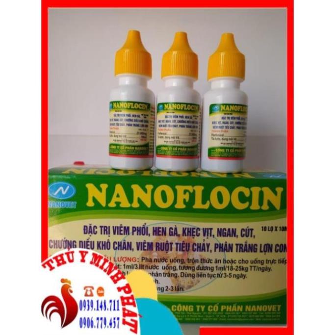 1 HỘP NANOFLOCIN LỌ (10x10ML)