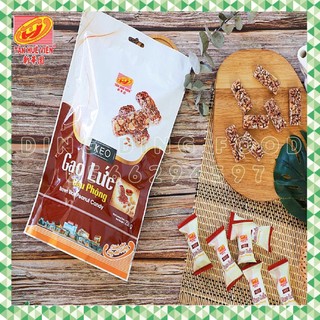 Mới - ( Combo 5 Túi ) Kẹo Gạo Lức Đậu Phộng 250g Tân Huê Viên, Đặc Sản Sóc Trắng, Dinh Dưỡng, Ăn Vặt, DING DING FOOD