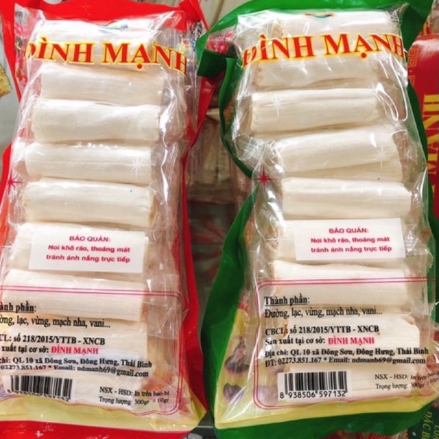 Kẹo dồi trắng Đình Mạnh