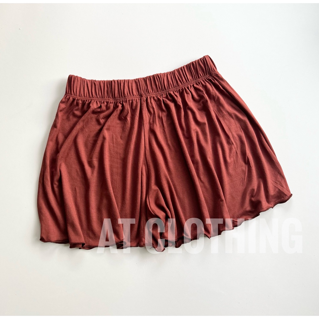 Quần Xòe From Rộng Thun Lạnh_AT Clothing