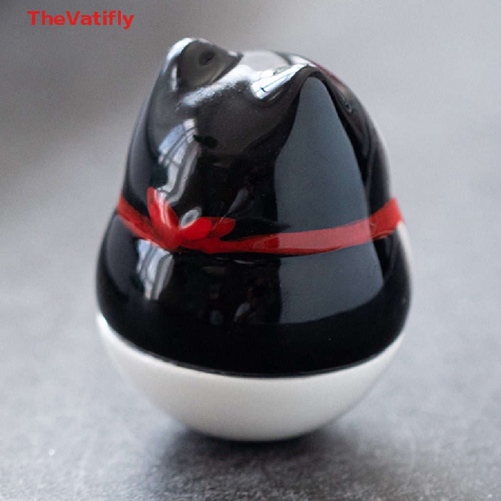 [Thevalifly] Tượng Trang Trí Hình Con Chó Hoạt Hình Bằng Gốm Phong Cách Nhật Bản