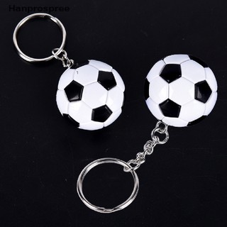 Móc Khóa Da PU Hình Quả Bóng Đá 3D