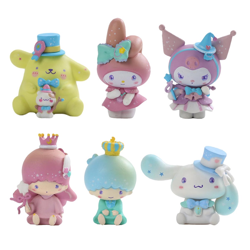 Mô Hình Trang Trí Chú Chó Melody Sanrio Melody Kuromi Cinnamon Đáng Yêu
