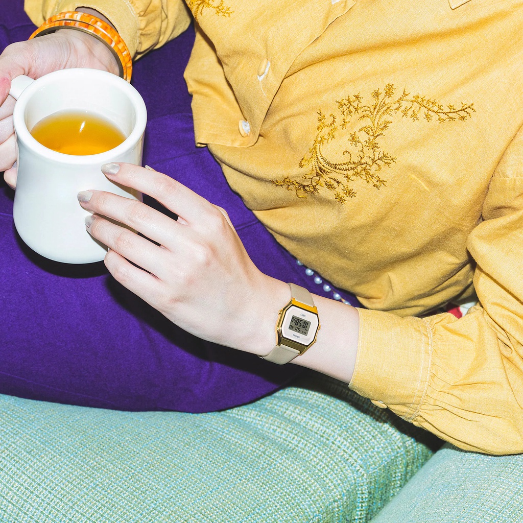 Đồng Hồ Nữ Casio Dây Da LA680WEGL-5DF Chính Hãng