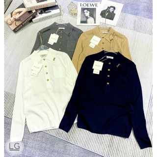 ( HÀNG QCL1 Full tag mác) Áo len gắn tag Y.S.LL cổ polo