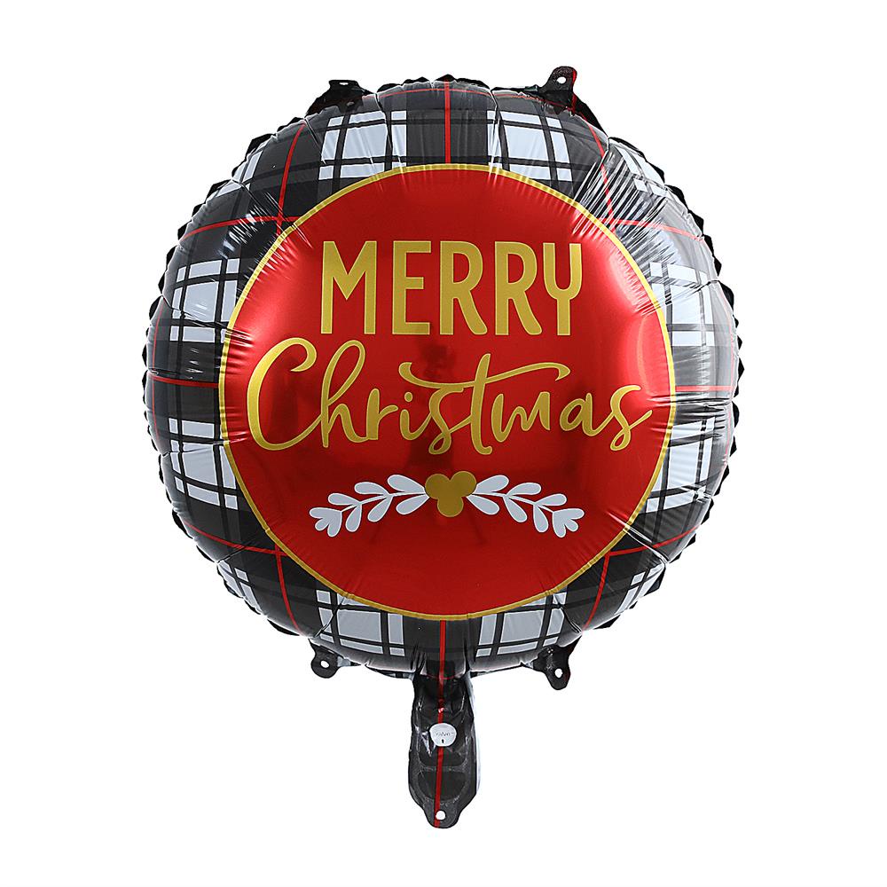 Set 5 Bong Bóng Lá Nhôm 18 inch Trang Trí Giáng Sinh Năm Mới