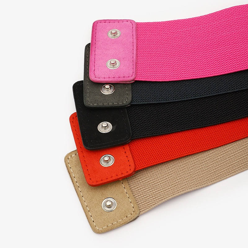 Thắt Lưng Co Giãn Họa Tiết Hoa Thời Trang Thu Đông Âu Mỹ Cho Nữ