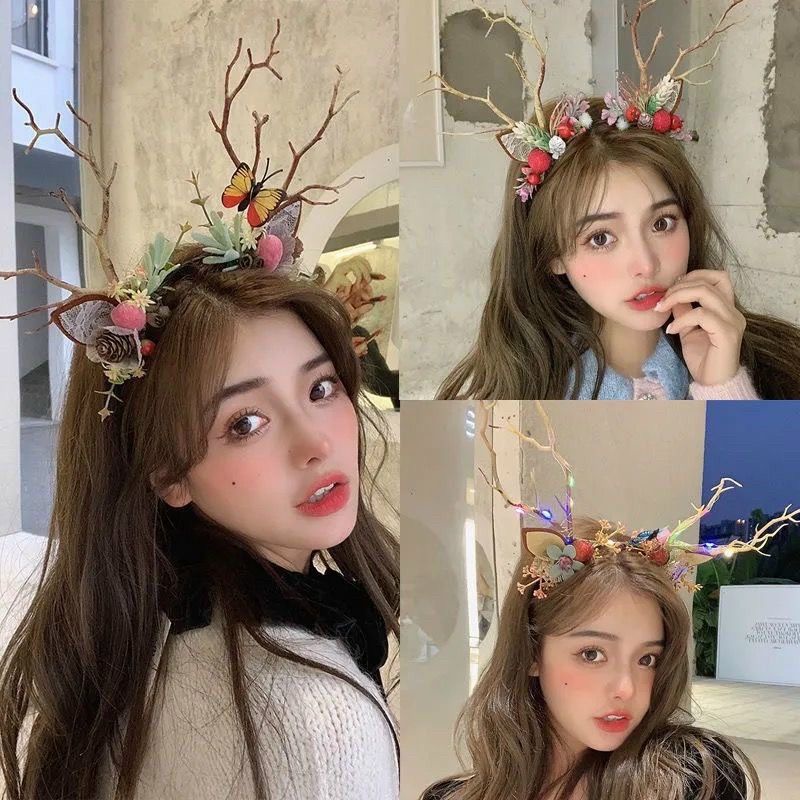 CÀI TÓC GIÁNG SINH HOẠ TIẾT TUẦN LỘC SANG CHẢNH 2023