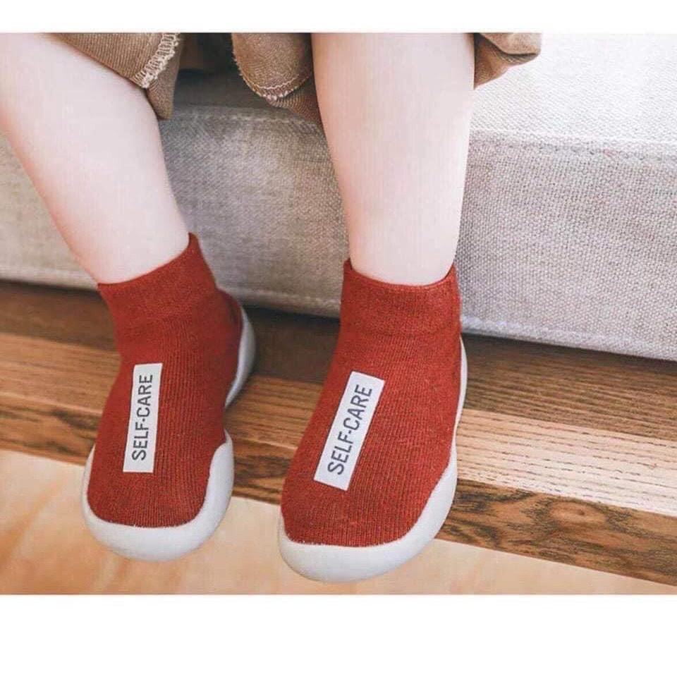 Giày bún, giày tập đi cho bé, giày trẻ em đế cao su chống trượt phong cách Hàn Quốc - GB01