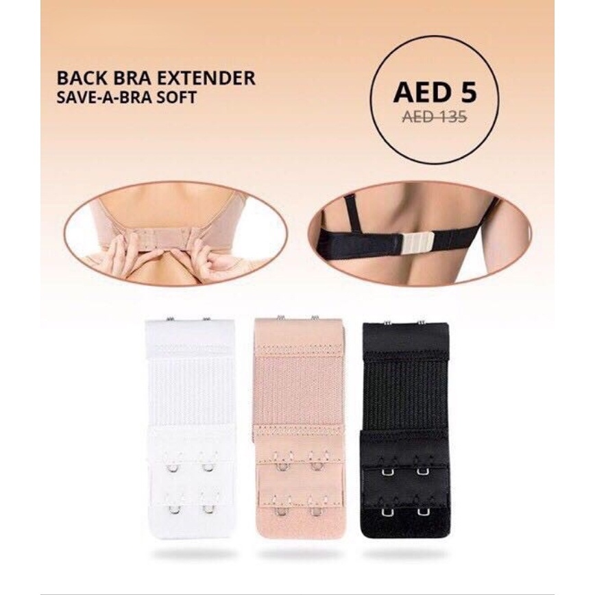 Khóa Nới Rộng Điều Chỉnh Áo Ngực FINETOO 3 Hàng 2 Móc Cho Nữ