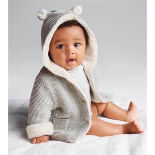 Áo khoác len lông GAP xuất dư sz 0-24M