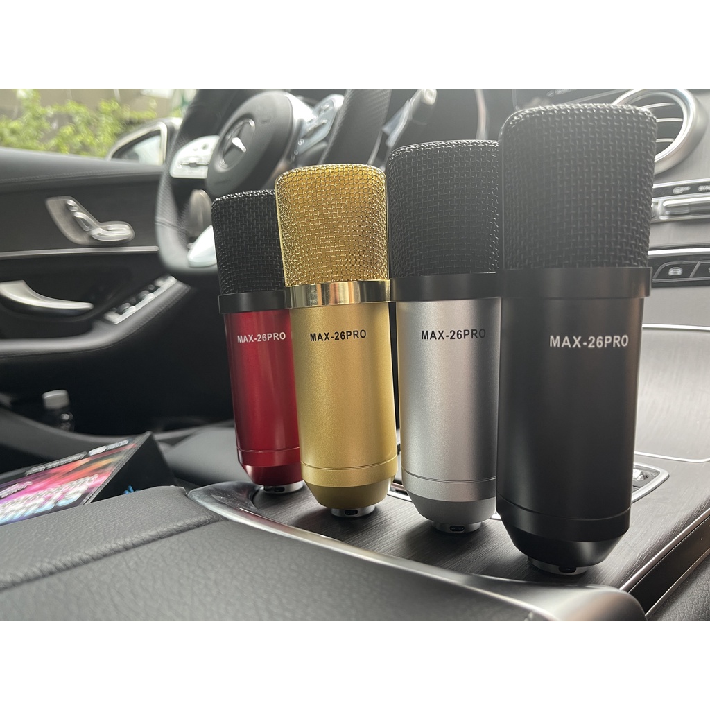 CTY MT Micro thu âm livestream hát karaoke Big Max 26 Pro độ nhạy cao lọc âm tốt bảo hành 12 tháng