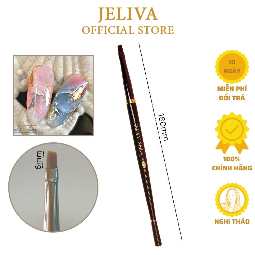 Cọ vát nail JELIVA số 10