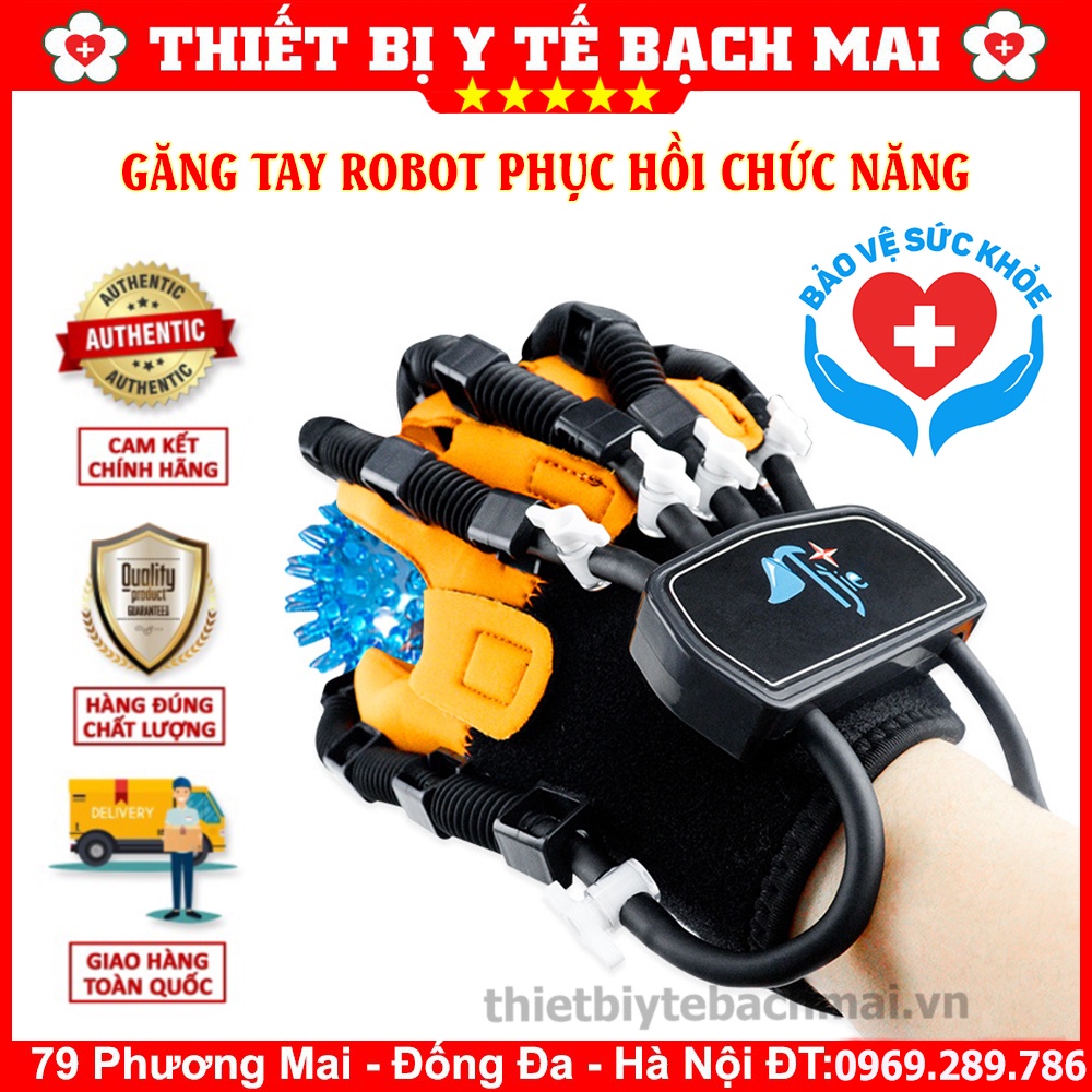 Máy Tập Phục Hồi Chức Năng Bàn Tay - Đa Chế Độ, Dành Cho Người Liệt, Tai Biến