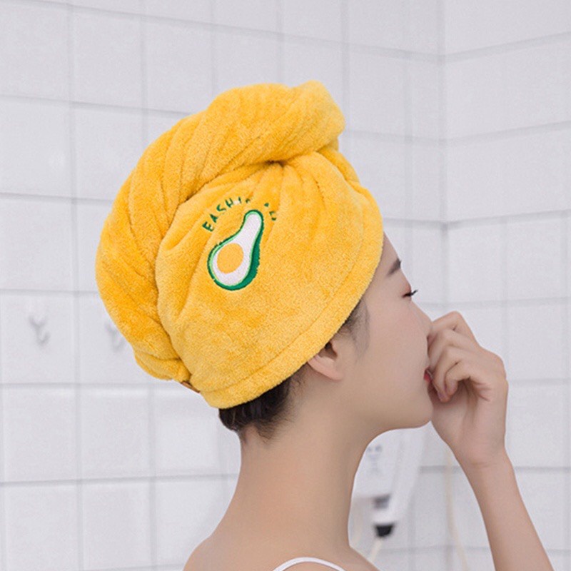 Khăn Ủ Tóc , Khăn Quấn Tóc Nhanh Khô Đa Năng Siêu Hot ( Nhiều Màu)