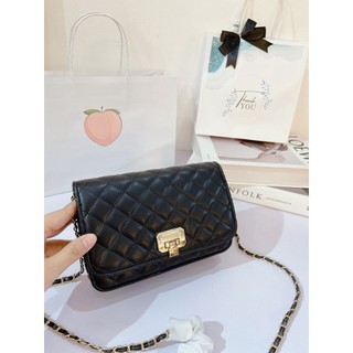 Túi nữ đeo chéo cnk trần trám size 20 khóa gập cao cấp hot hit hh 107