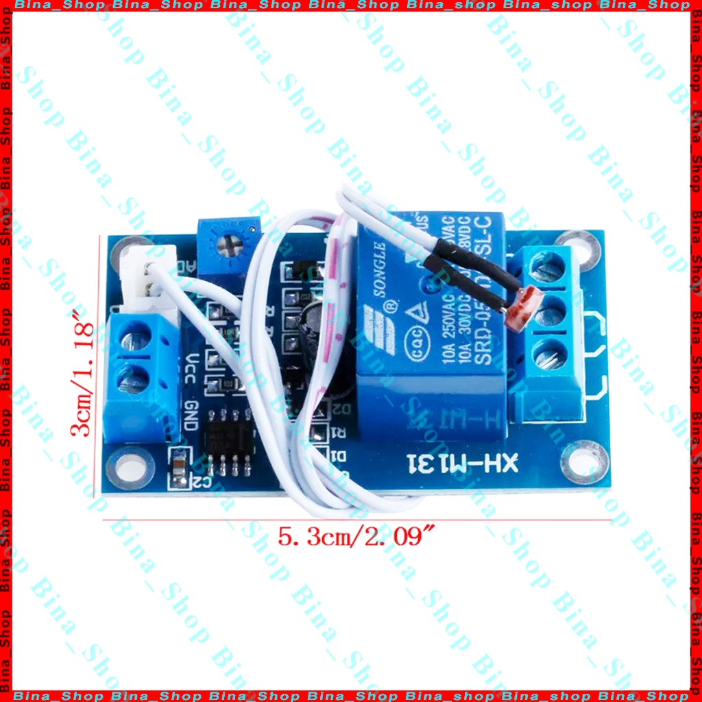 Module cảm biến ánh sáng có Relay 5V/12V XH-M131