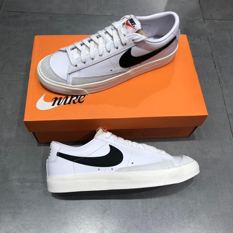 Giày Sneaker Nam Nike Blazer Low Vintage Nike Blazer Low '77 Vintage 'White Black'