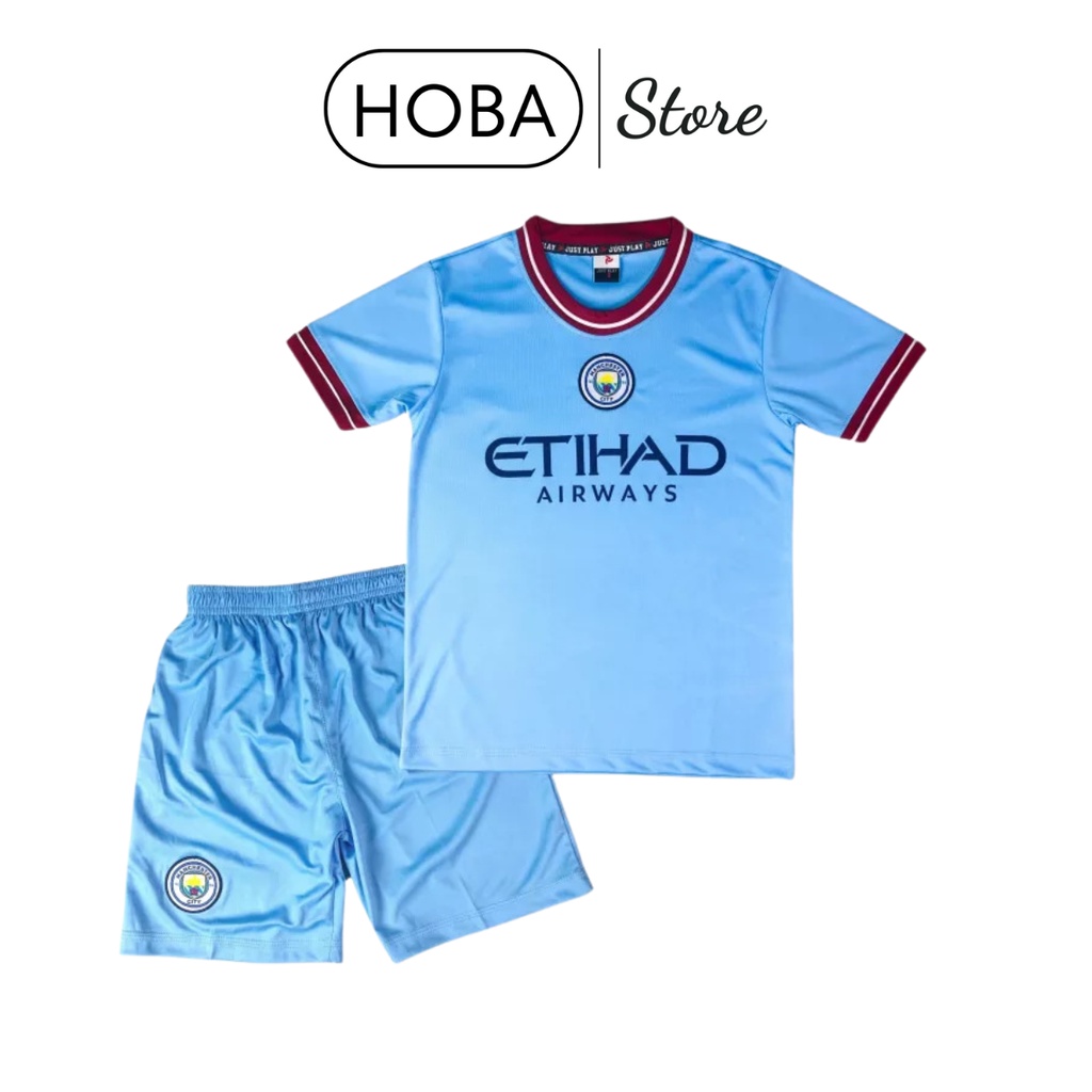 Bộ quần áo đá bóng trẻ em CLB Manchester City MC