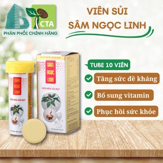 Viên sủi Sâm Ngọc Linh Quasapharco hổ trợ phục hồi sức khỏe, tăng sức đề kháng