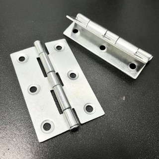 Bản lề lá sắt xi trắng kẽm, kích thước 75x50x1.5mm