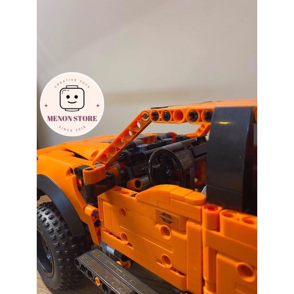 Đồ chơi lắp ráp Technic 55355 42126 Mô hình Xe Ford Raptors F-150 Pickup Truck Racing Car - Xếp hình thông minh