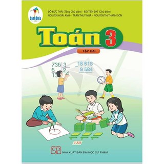 Sách - toán lớp 3 tập 2 - cánh diều