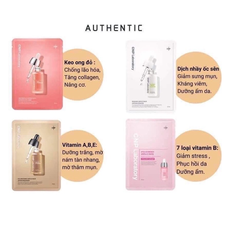 Mặt nạ CNP laboratory cấp ẩm phục hồi