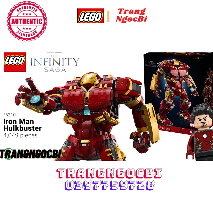 đặt Lego 76210 - Iron Man Hulkbuster