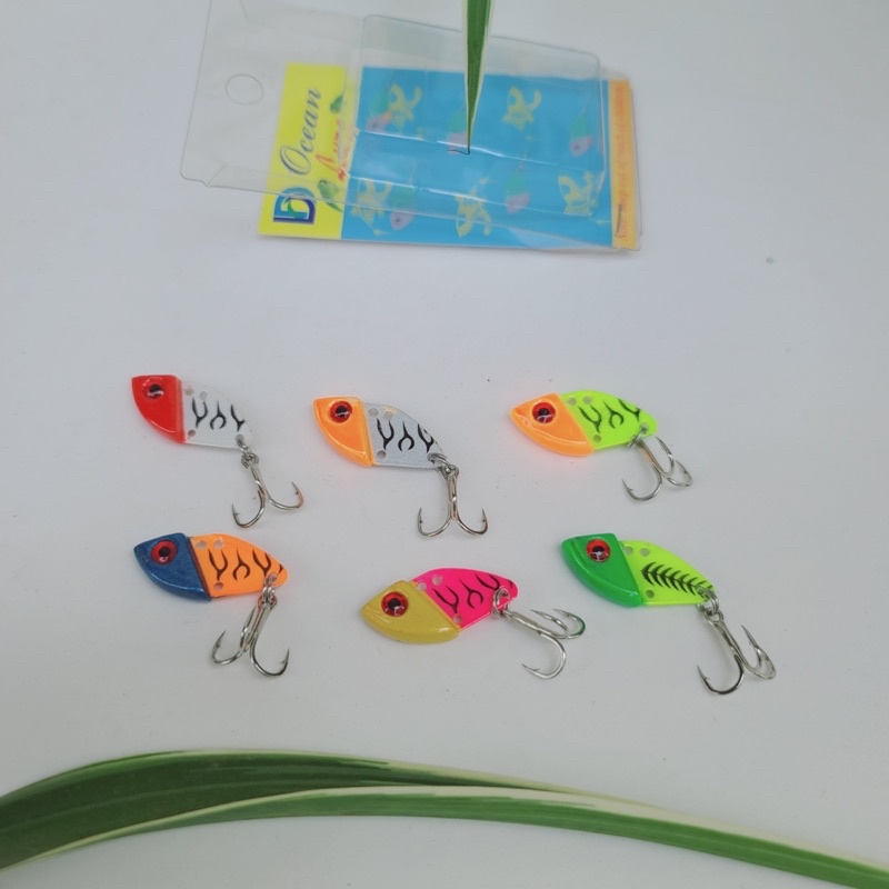 Mồi cá sắt 1 lưỡi full bkk trắng - đồ câu cá 68