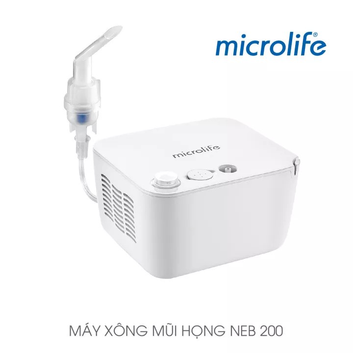 Máy Xông Mũi Họng Phun Khí Dung MICROLIFE NEB200 Chính Hãng Bảo Hành 3 Năm