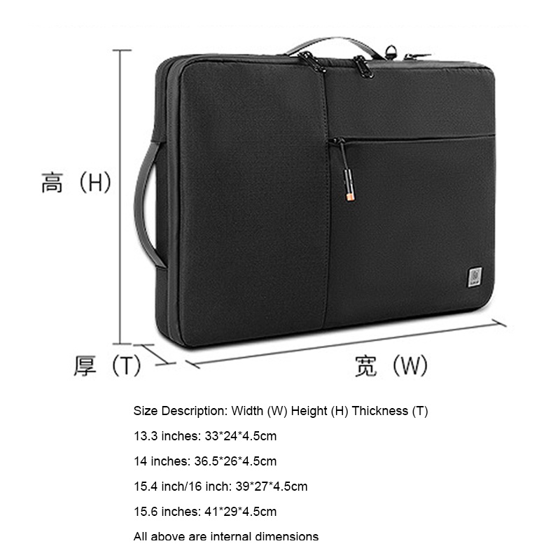 Túi Đựng Laptop Mỏng Nhẹ Đa Năng Cho Laptop 13.3 / 14 / 15.4 / 16 Inches