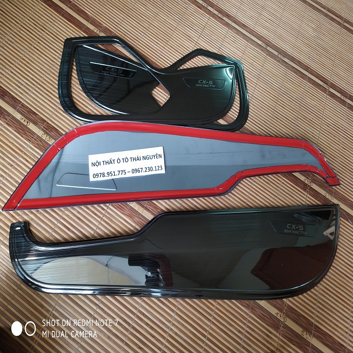 Ốp chống xước tabli cánh cửa Mazda CX5 2018-2020