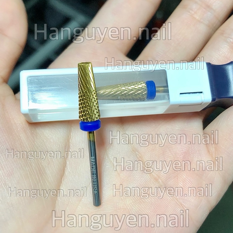 Đầu mài khoé bột - khoé gel, chân móng úp thép Vonfram cao cấp