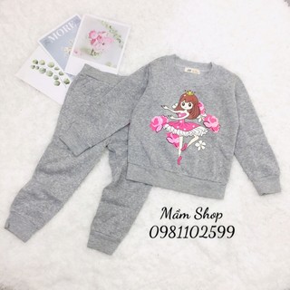 Bộ hm nỉ bé gái
